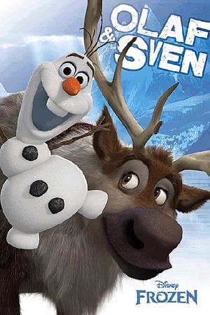 Poszter - Frozen - Olaf and Sven  A113/31