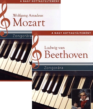 Ludwig van Beethoven - Wolfgang Amadeus Mozart zongorára
