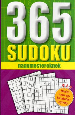 365 sudoku nagymestereknek (zöld hátlap)