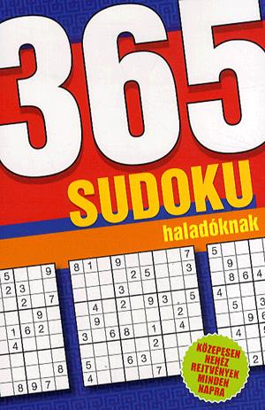 365 sudoku haladóknak (piros hátlap)