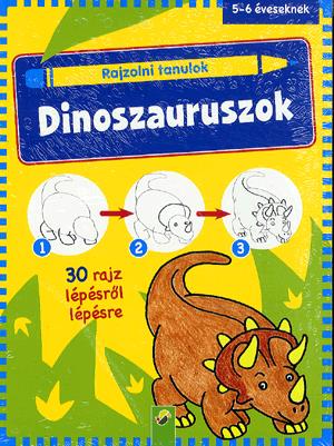 Rajzolni tanulok - Dinoszauruszok (5-6 éveseknek)