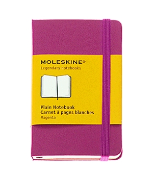Moleskine jegyzetfüzet (sima, extra kis méretű, keménytáblás, sötét pink)