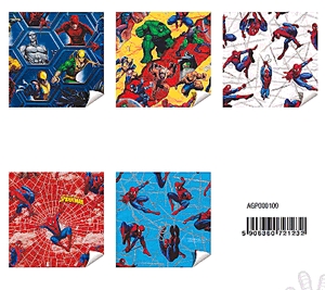 Marvel 2014 csomagolópapír (200 x 70 cm) (5 féle minta)