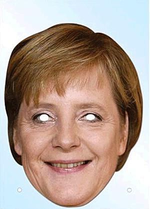 Angela Merkel maszk