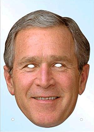 George Bush maszk