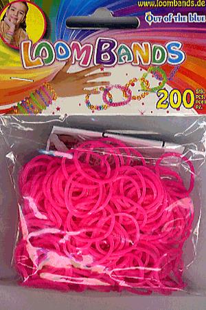 Gumikarika - rózsaszín (200 db)