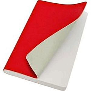 Reflexa notesz (piros, vonalas)