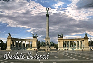 Hűtőmágnes HM125 - Hősök tere