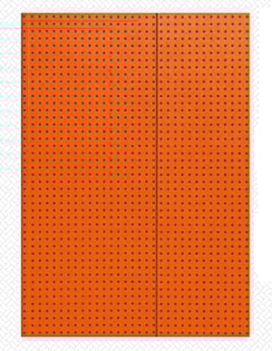 Circulo - Orange on Grey (A6, sima)