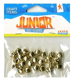 Junior hobbikellék - arany színű harangok