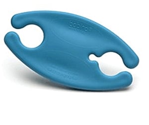 Bobino USB kábeltartó, feltekerhető (türkizkék) - közepes