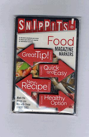 Snippits Food - magazinjelölők