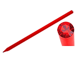 Piros Swarovski kristállyal díszített ceruza (227 Light Siam)