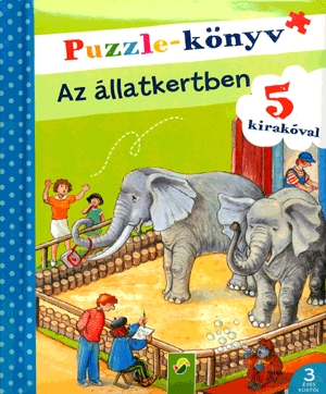 Puzzle-könyv: Az állatkertben