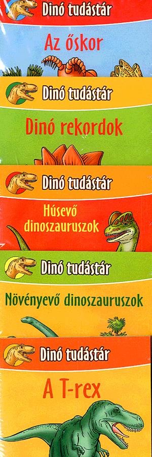Dinó tudástár - Az őskor, Dinó rekordok, Húsevő dinoszauruszok, Növényevő dinoszauruszok, a T-rex