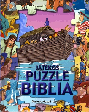 Játékos puzzle Biblia
