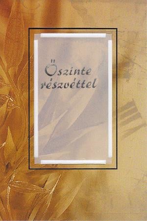 Részvét képeslap 05602403