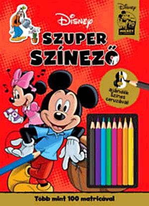 Disney - Mickey egér - Szuper színező