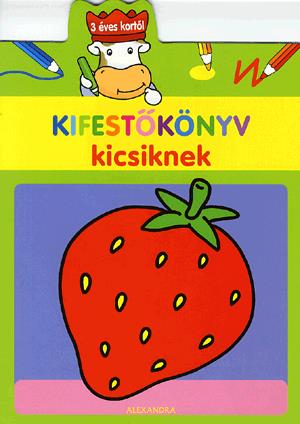 Kifestőkönyv kicsiknek 3 éves kortól