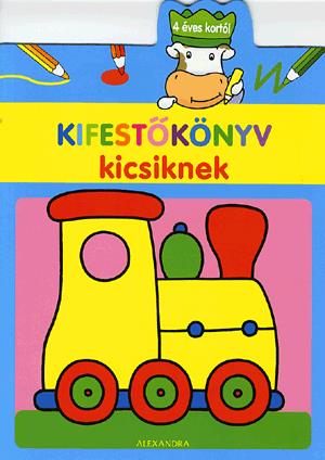 Kifestőkönyv kicsiknek 4 éves kortól