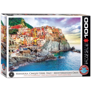Cinque Terre színes házai, Olaszország