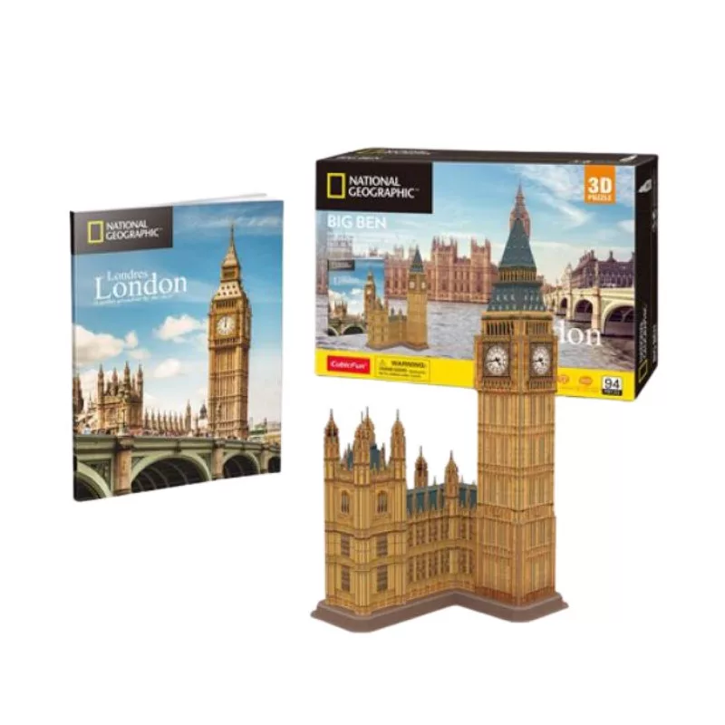 London, Big Ben 3D puzzle