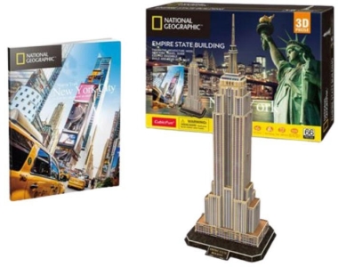 New York, Empire State Building 3D puzzle