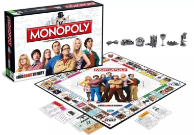 Agymenők Monopoly társasjáték