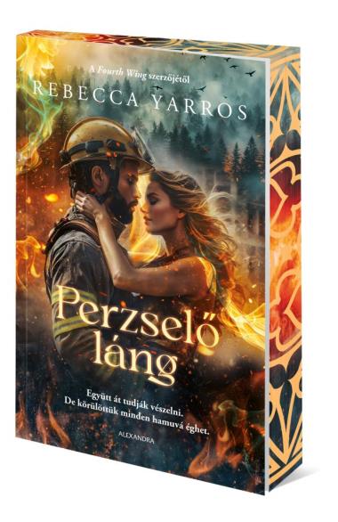 Perzselő láng - éldekorált