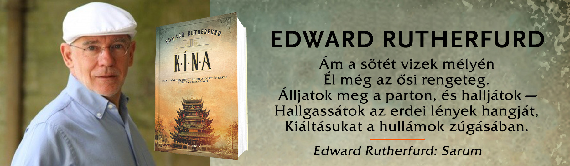 Kiemelt szerző Edward Rutherfurd
