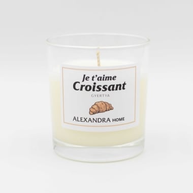 Je t"aime croissant gyertya